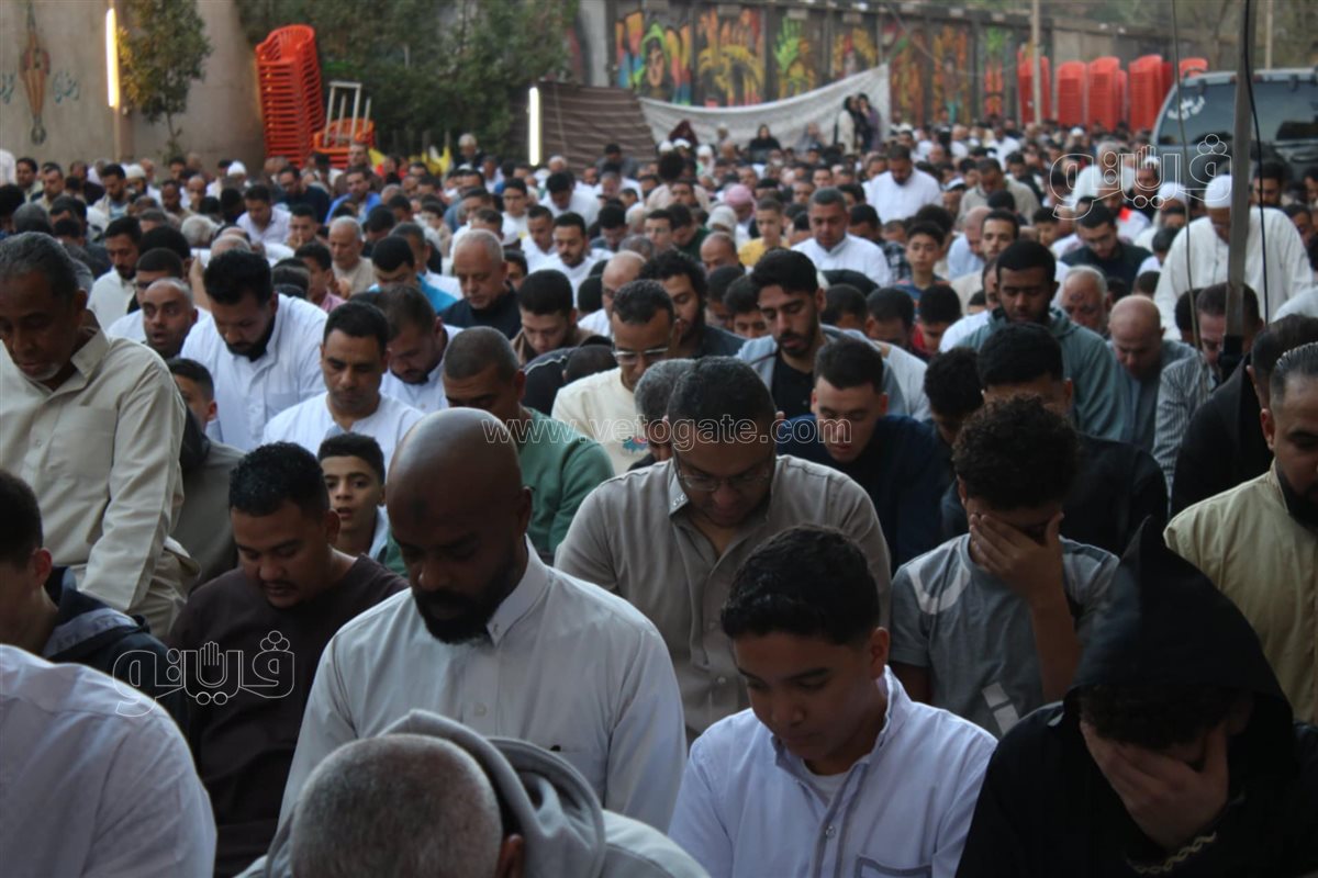 فصل الرجال عن النساء، صلاة العيد الفطر المبارك 2025 بمسجد الخليل حدائق المعادي (3)