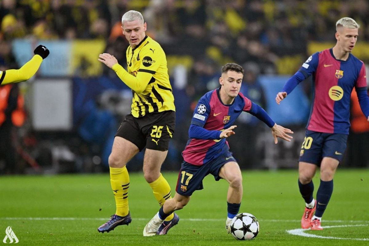 برشلونة ضد بوروسيا