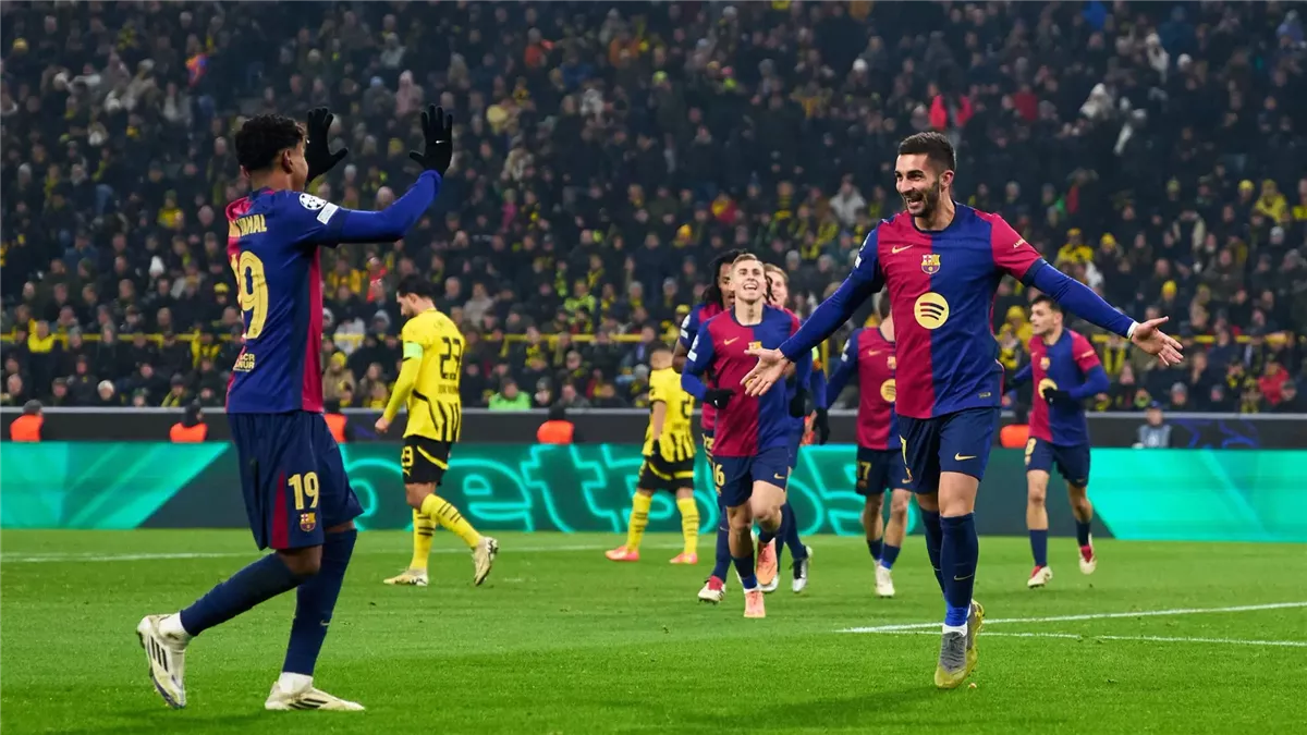 برشلونة ضد بوروسيا