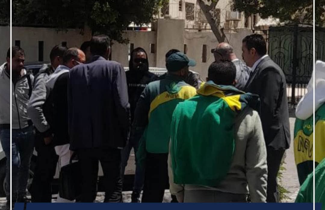 وقفة احتجاجية بشركة كارجاس