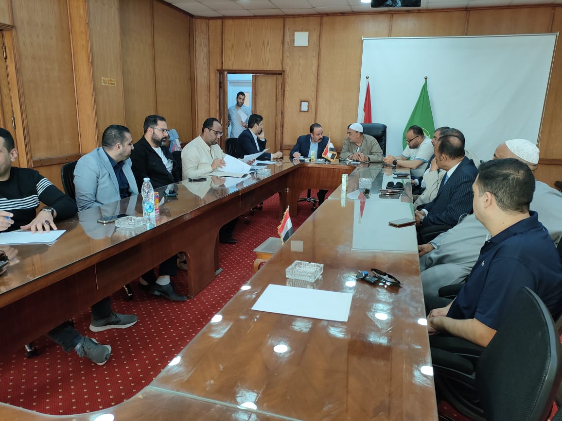 جانب من الاجتماع، فيتو