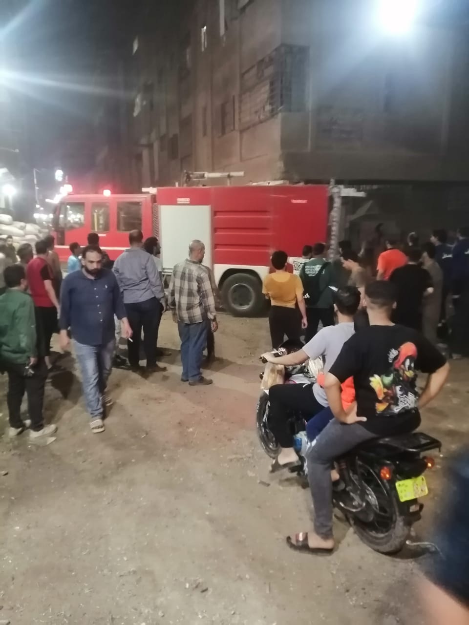 حريق مصنع نسيج بشبرا الخيمة، فيتو&nbsp;
