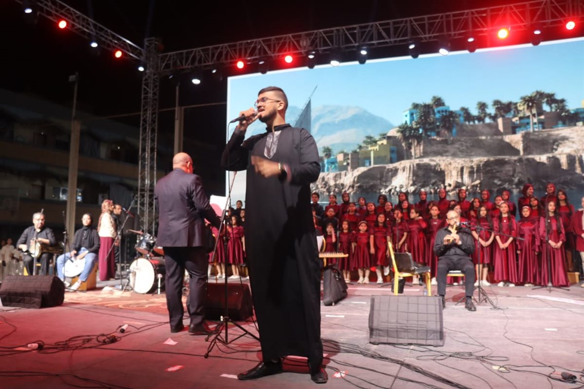 احتفالية الشبان العالمية بالقليوبية بتحرير سيناء،فيتو