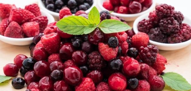 فوائد التوت الأحمر للصحة