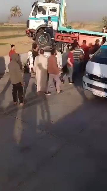 اللقطات الأولى لحادث تصادم الاقليمي بالشرقية،فيتو