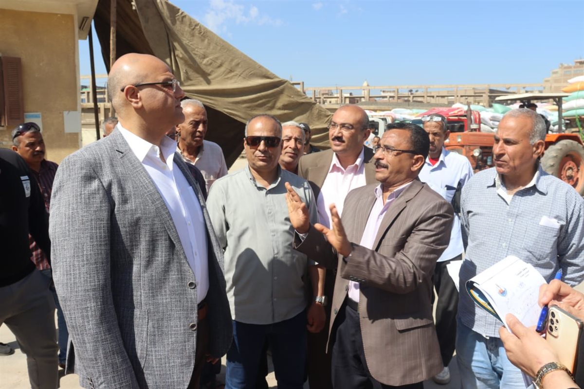 محافظ القليوبية يتابع حصاد محصول القمح، فيتو