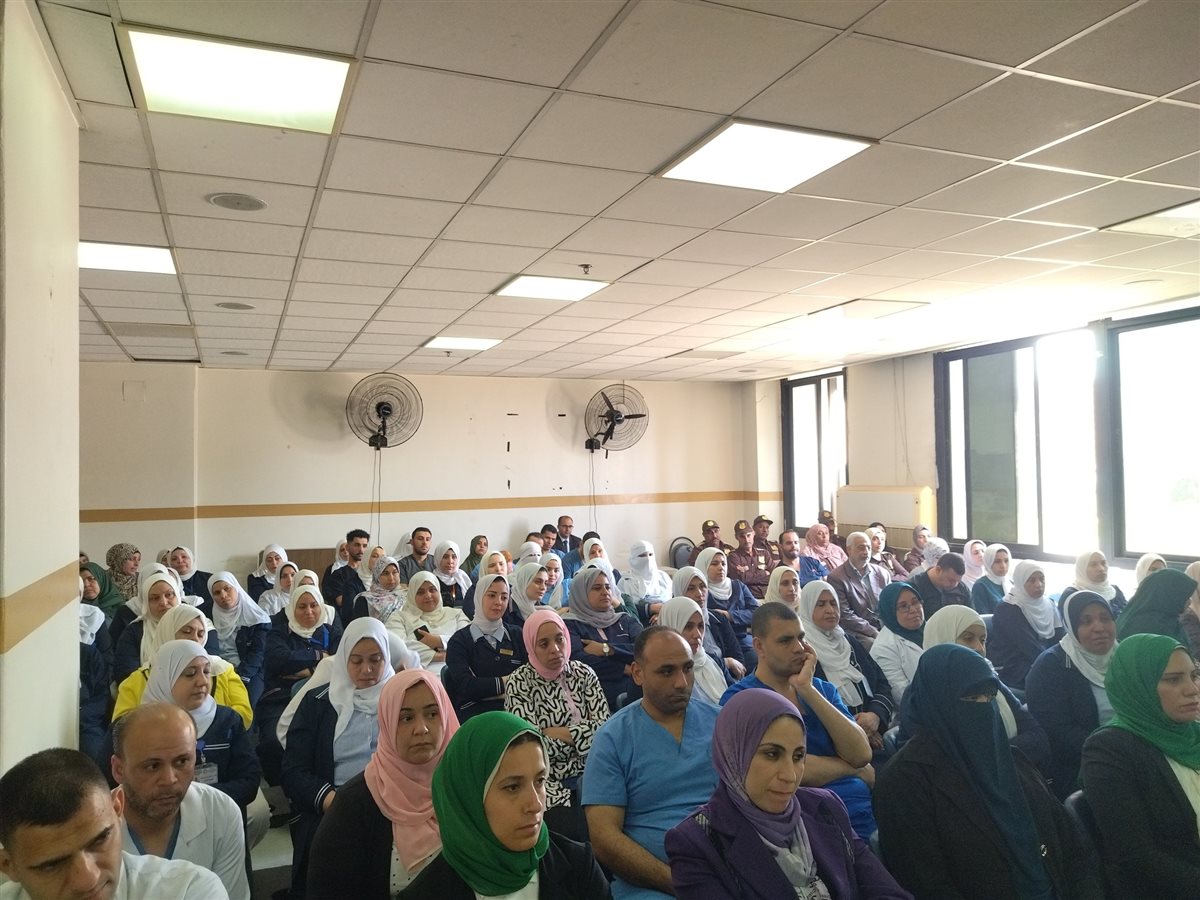 يوم علمى بالاحرار التعليمى احتفالاباليوم العالمى للسلامة والصحة المهنية