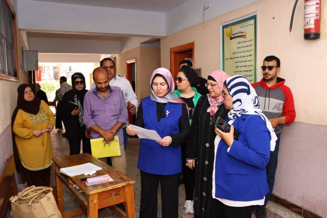 نائب محافظ دمياط تتابع المدارس