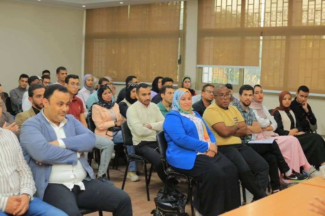 جانب من مشاركة طلاب جامعة القناة، فيتو