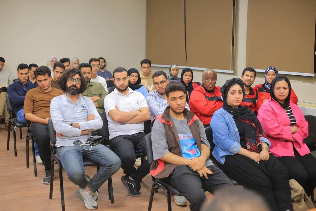 جانب من مشاركة طلاب جامعة القناة، فيتو