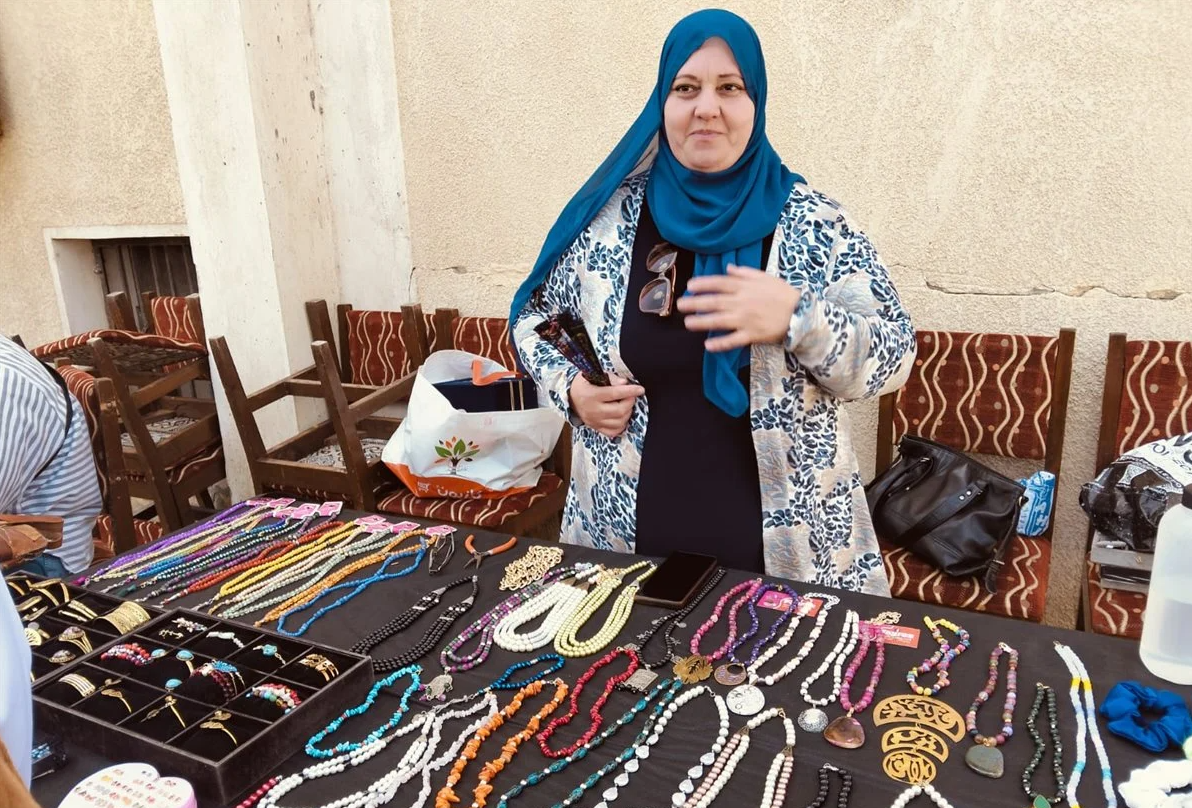 جانب من فعاليات المعرض، فيتو