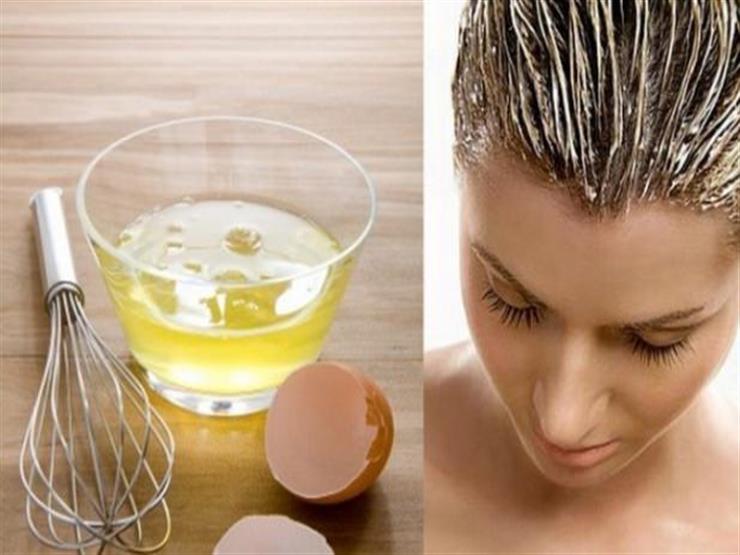 استخدام البيض على الشعر&nbsp;