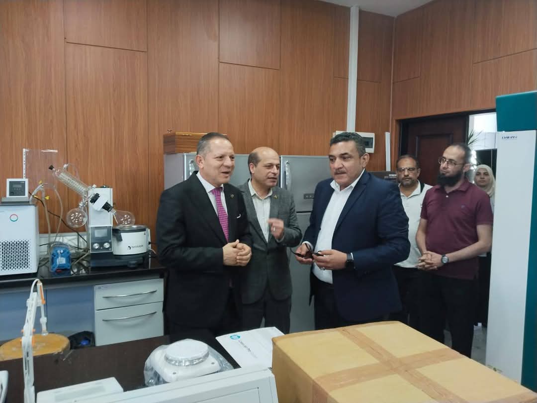 رئيس جامعة دمياط يستقبل رئيس جهاز تنمية مدينة دمياط الجديدة