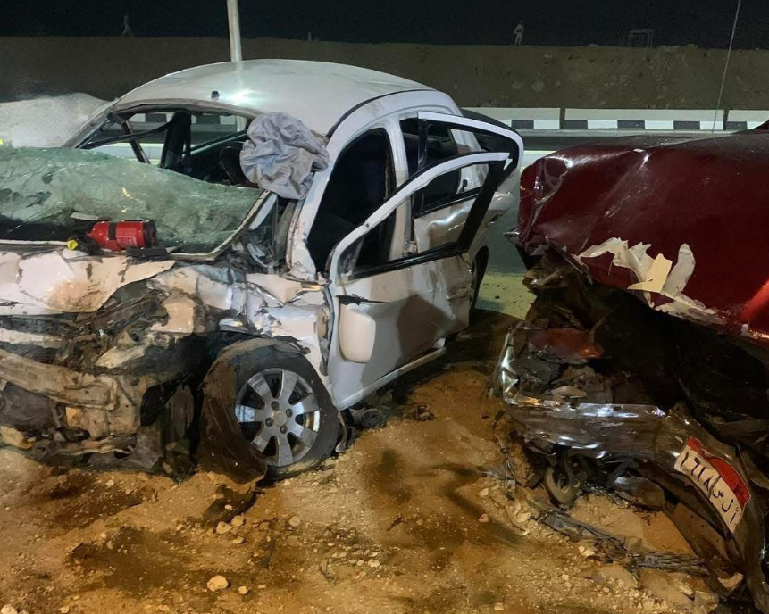 حادث &nbsp;تصادم بالمقطم