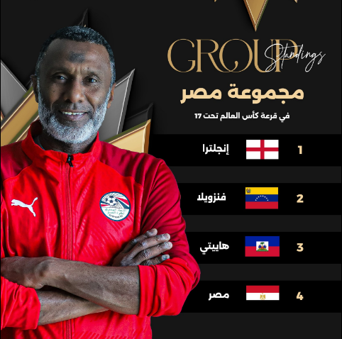 مجموعة مصر في مونديال الناشئين، فيتو