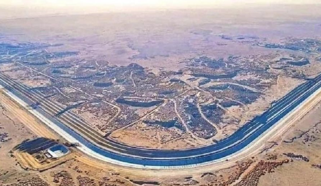النهر الصناعي بالدلتا الجديدة، فيتو