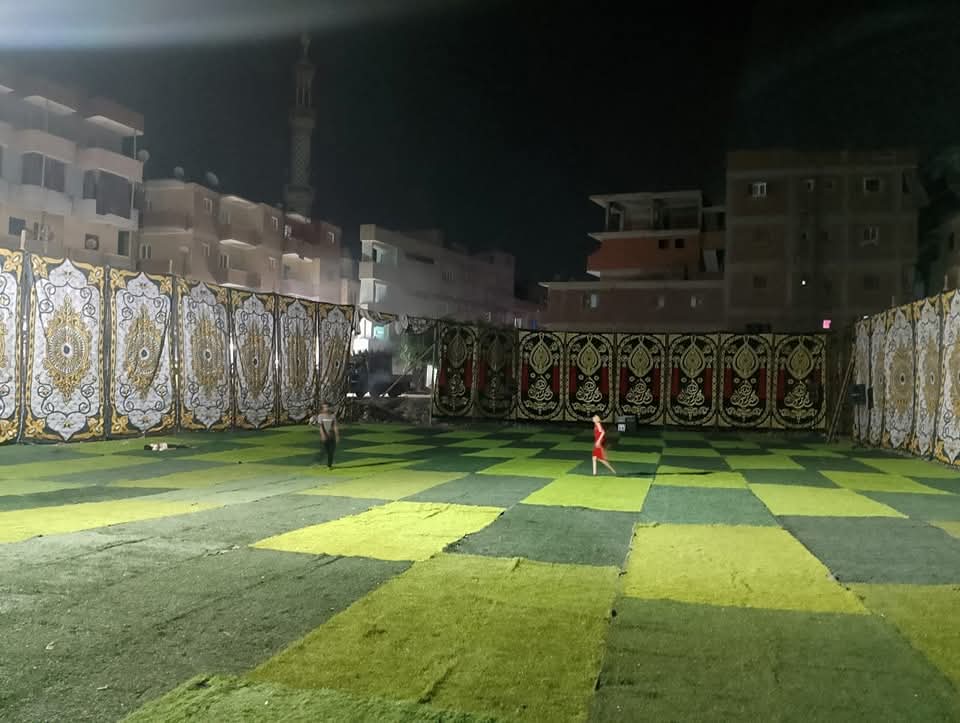 تجهيز ساحات عيد الاضحي المبارك،فيتو&nbsp;