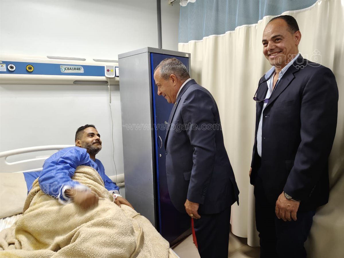 محافظ بورسعيد يتفقد مستشفى الحياة عقب صلاة العيد، فيتو