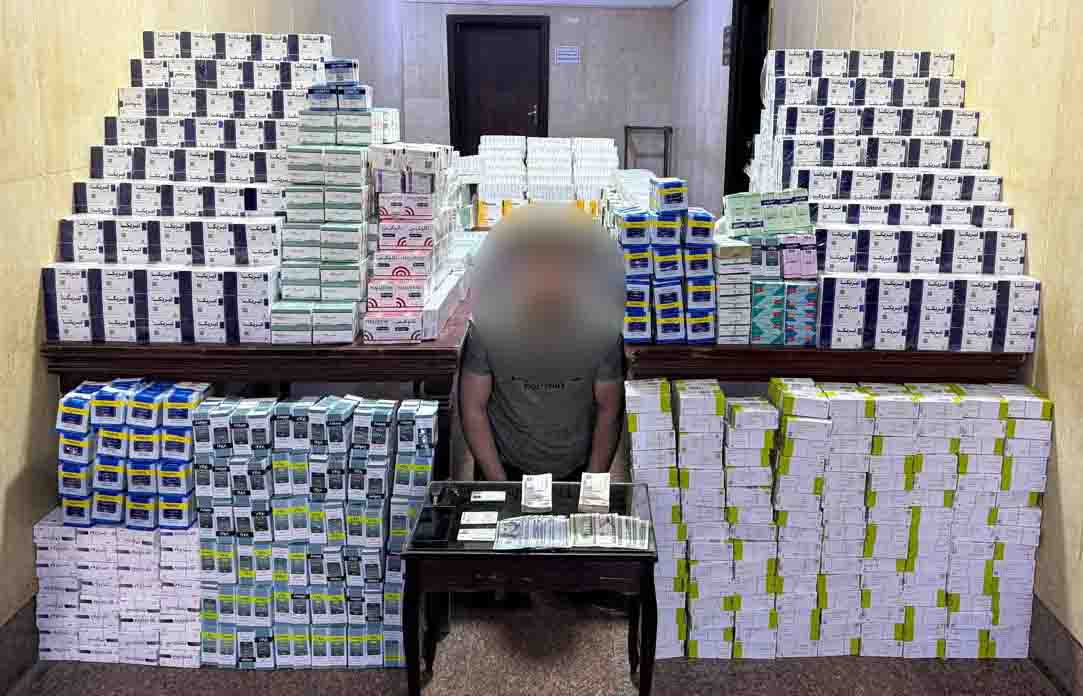ضبط شخصين بالجيزة بحوزتهما عقاقير مخدرة بقيمة 4 ملايين جنيه&nbsp;