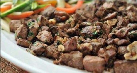 طريقة عمل الكبدة والكلاوى&nbsp;