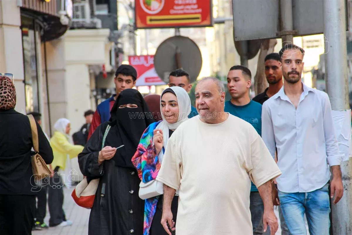 شوارع وسط البلد أول أيام عيد الأضحى&nbsp;