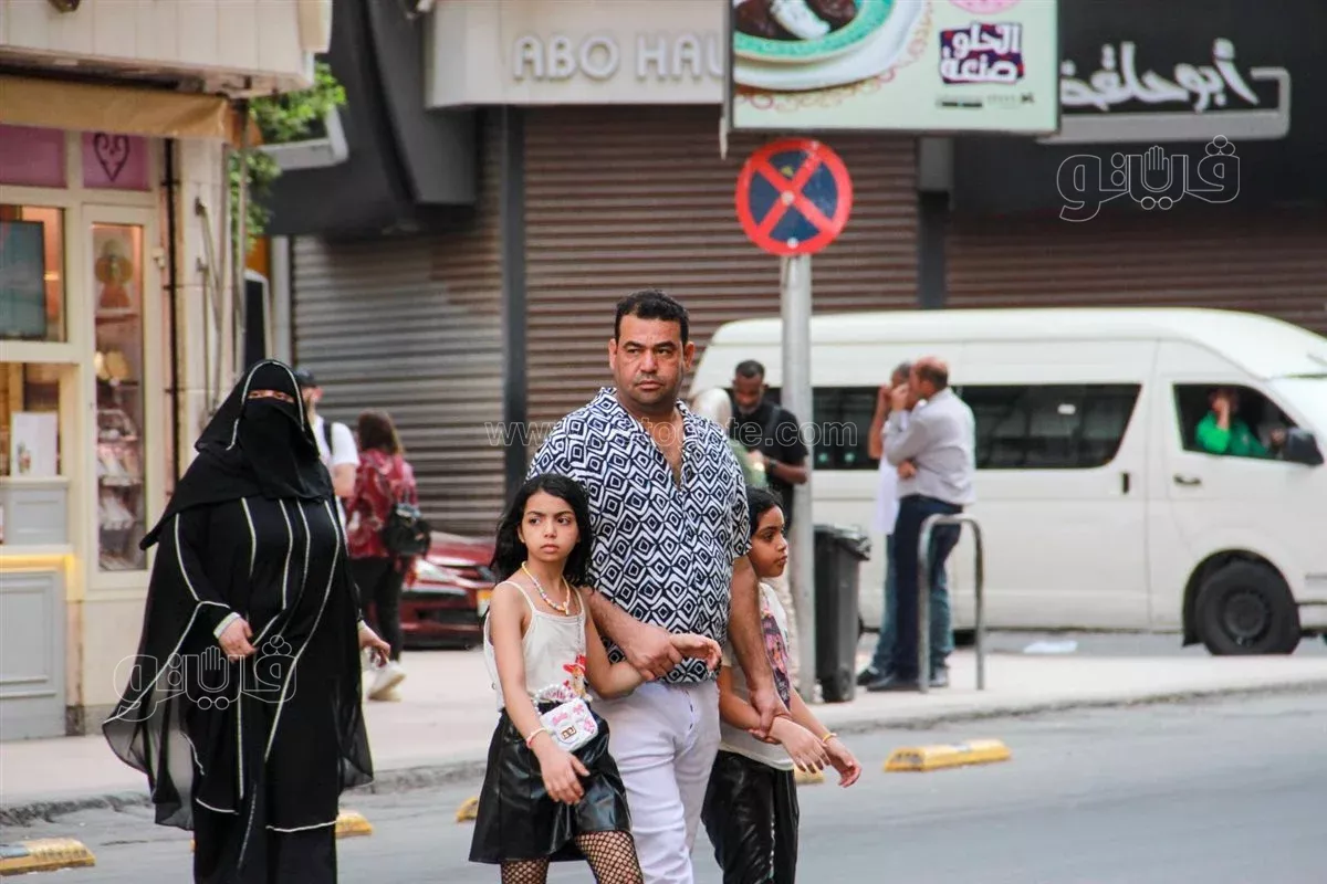 شوارع وسط البلد أول أيام عيد الأضحى&nbsp;