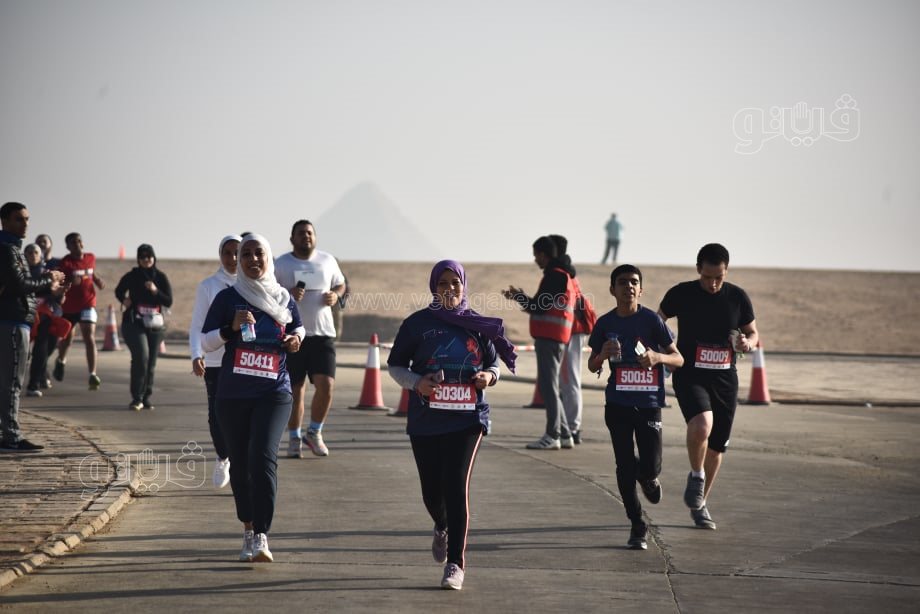 انطلاق ماراثون الأهرامات بحضور وزيري الشباب والآثار بمشاركة 4 آلاف متسابق (37)