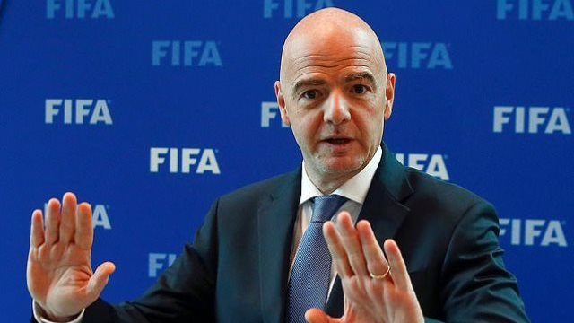 جياني إنفانتينو رئيس فيفا&nbsp;