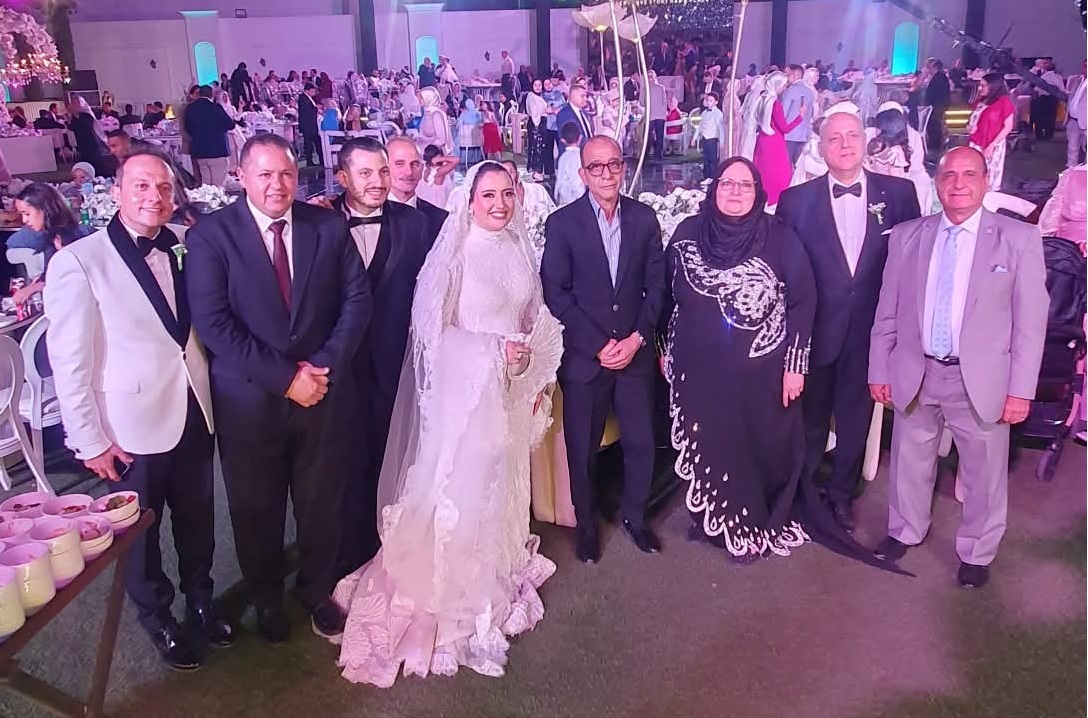 زفاف عالمة الفيزياء د. إلهام فضالي ابنة بني سويف