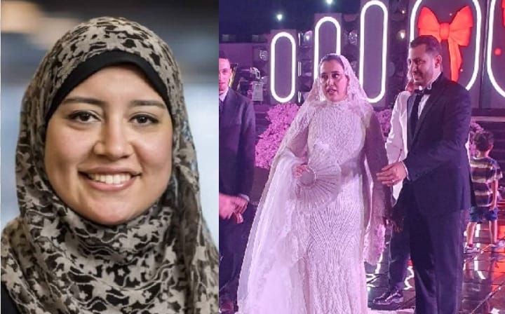 زفاف عالمة الفيزياء د. إلهام فضالي ابنة بني سويف