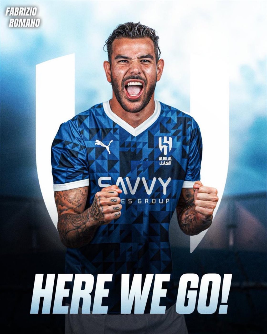 ثيو هرنانديز بقميص الهلال السعودي، فيتو