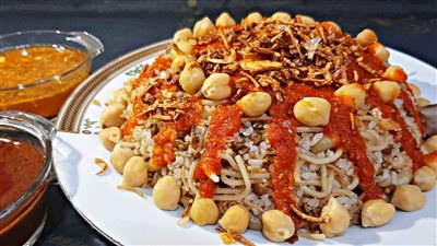 طريقة عمل الكشري&nbsp;