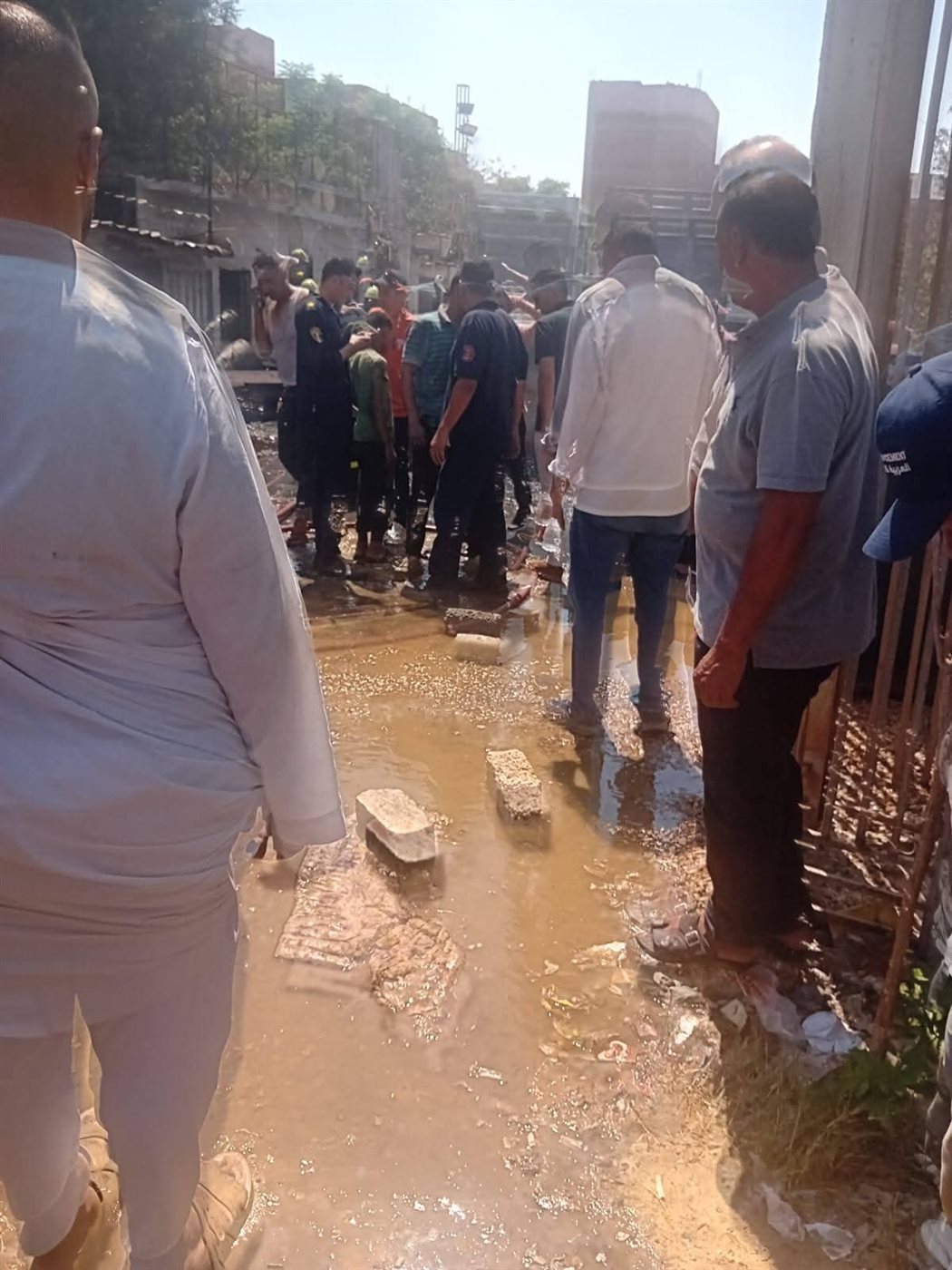 حريق في تريلا علي الطريق الزراعي،فيتو&nbsp;
