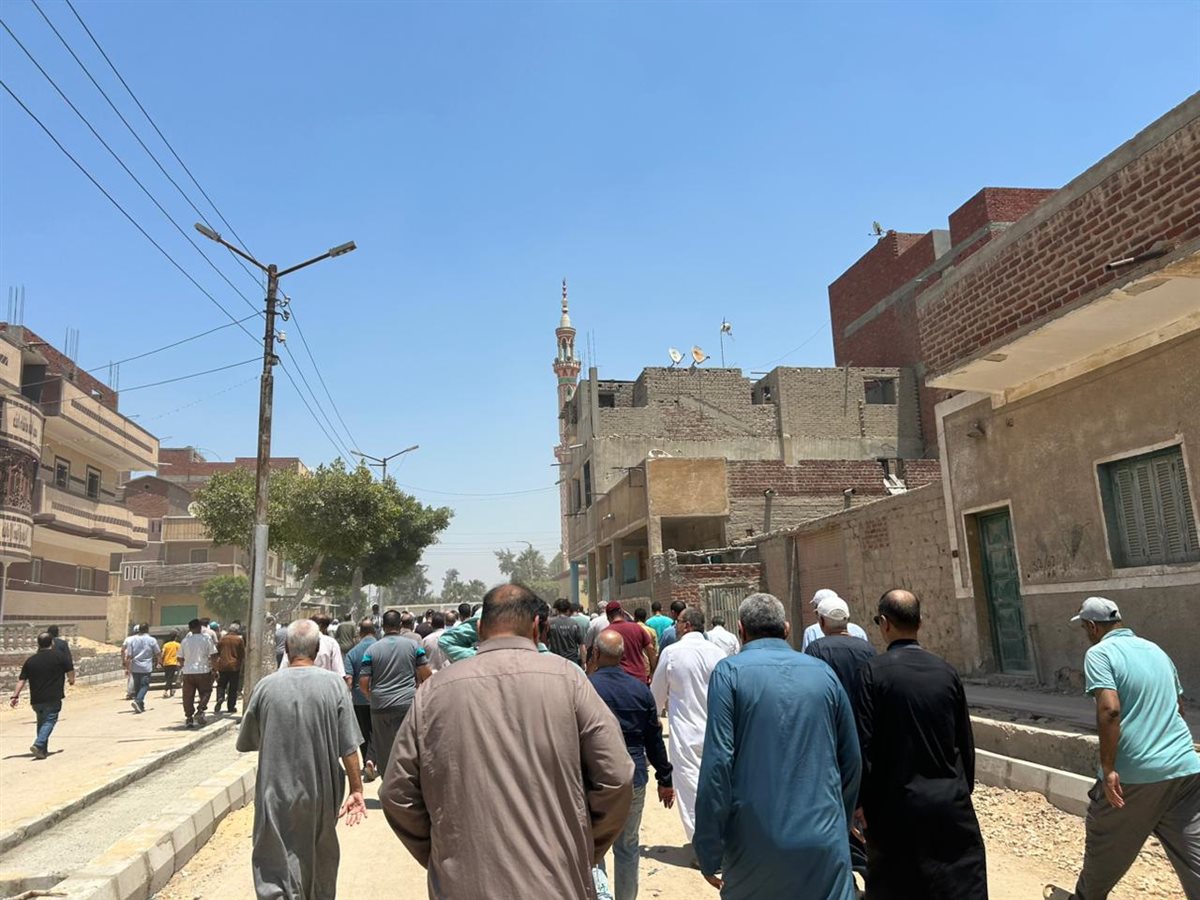 جانب من جنازة الفنان محمد عواد، فيتو&nbsp;