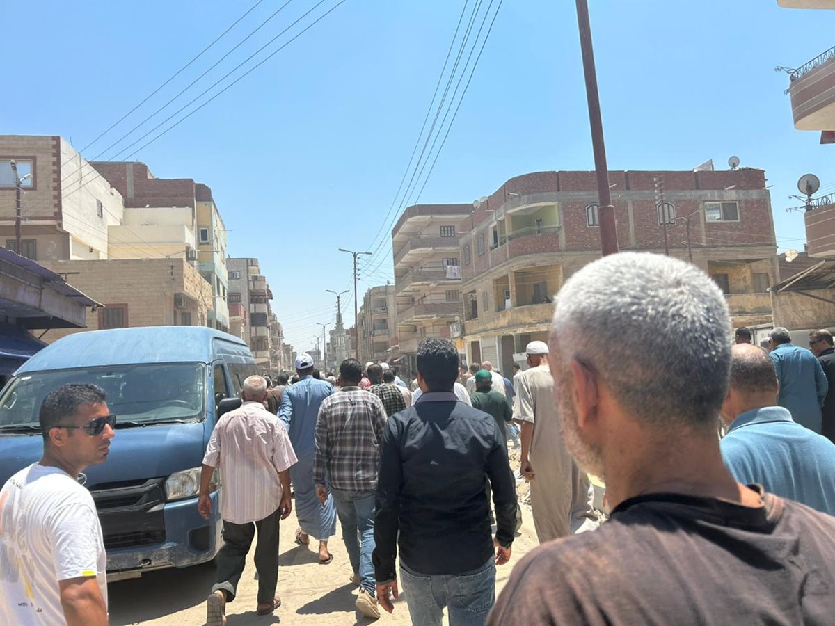 جانب من جنازة الفنان محمد عواد، فيتو&nbsp;
