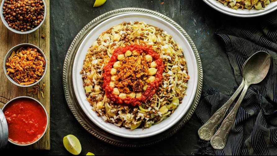 طريقة عمل الكشري