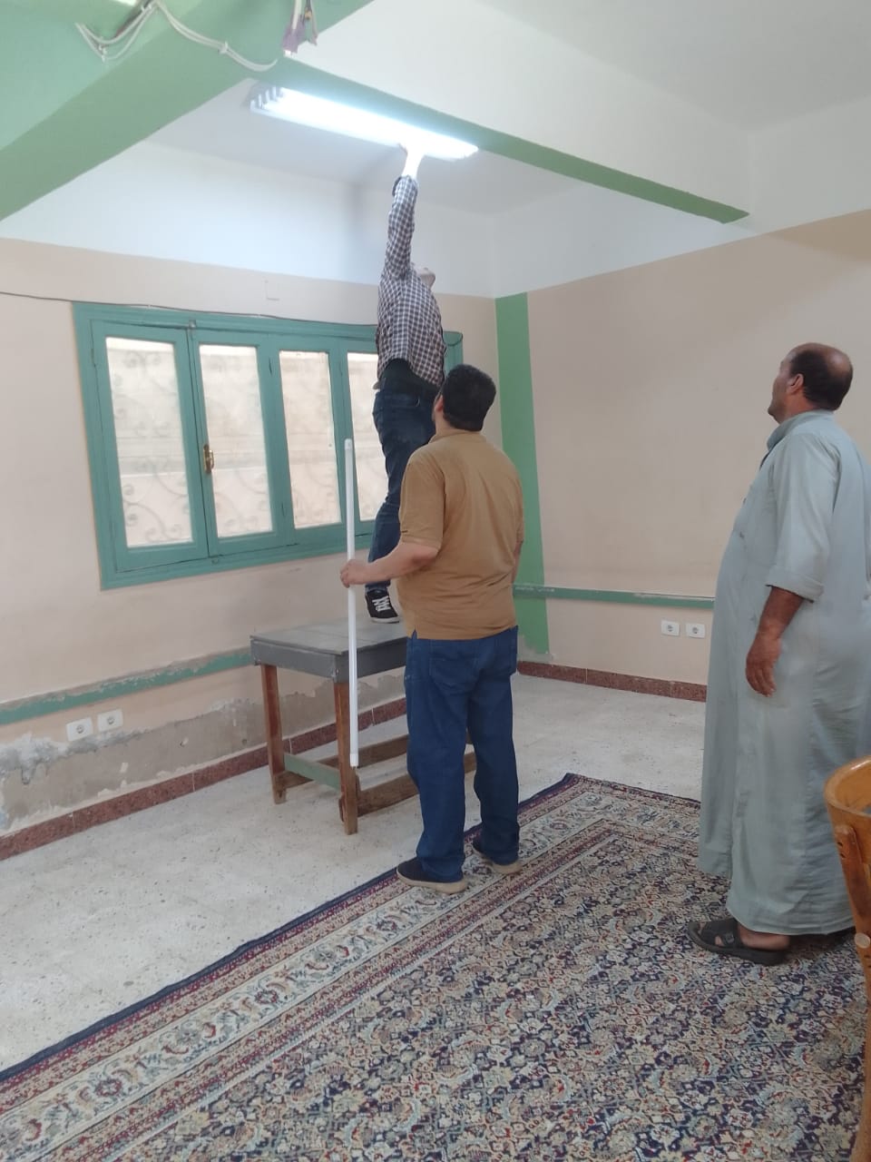 تجهيز المقار الانتخابية لانتخابات الشيوخ بالقليوبية،صور&nbsp;