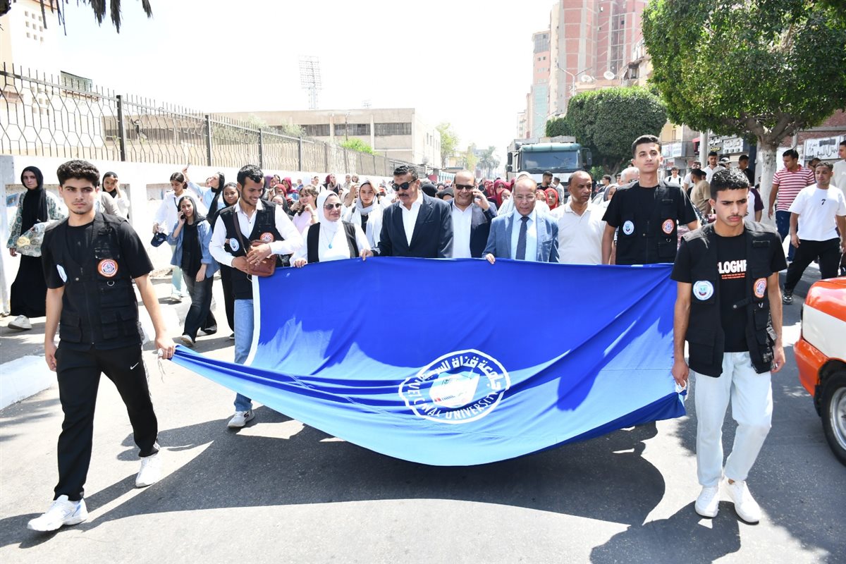 جانب من مشاركة الطلاب، فيتو