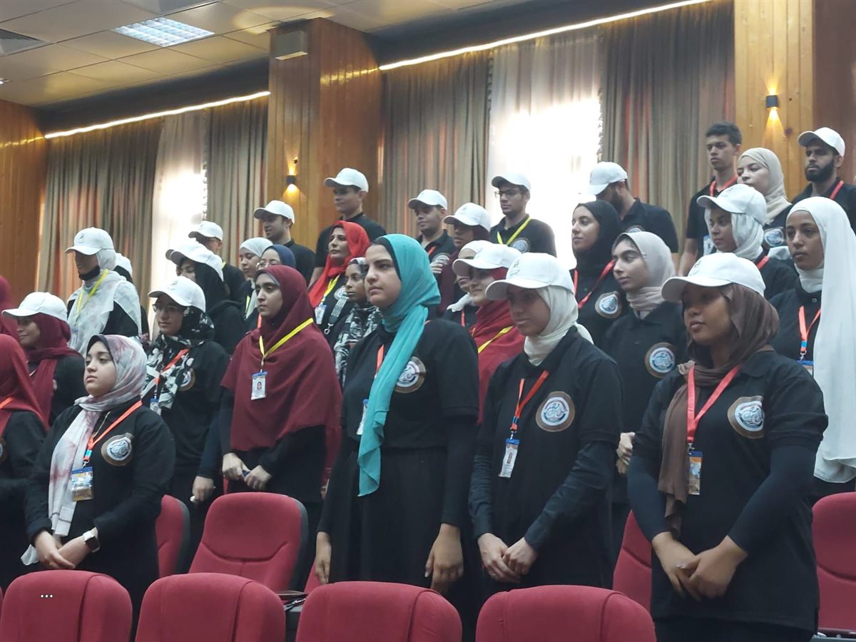 فعاليات معسكر قادة المستقبل بجامعة القاهرة