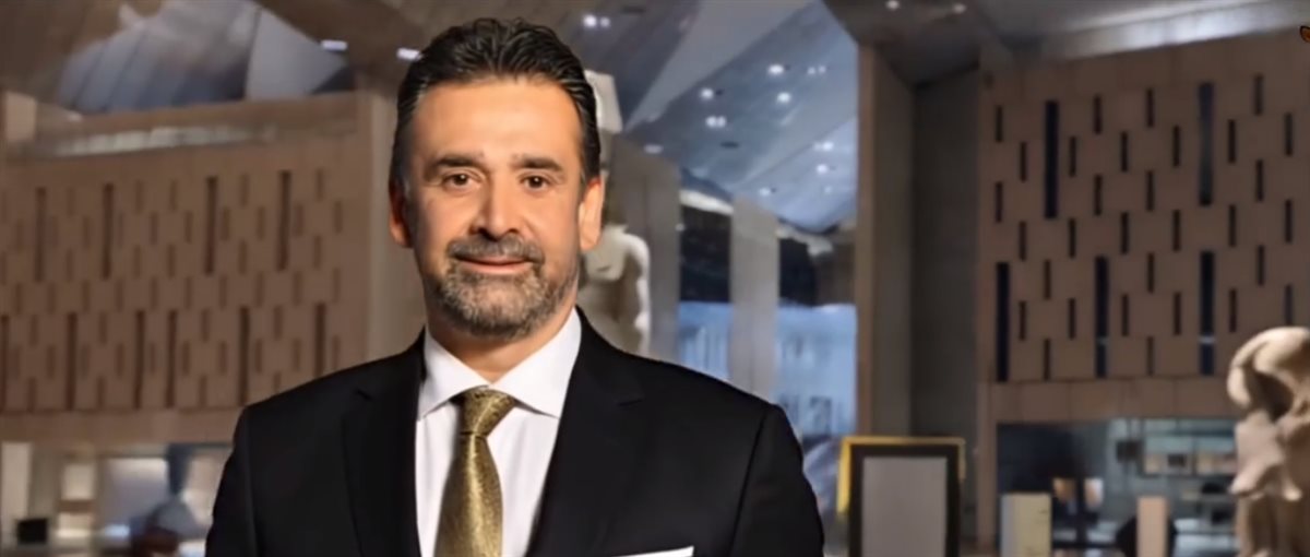 كريم عبد العزيز في إعلان المتحف المصري الكبير، فيتو