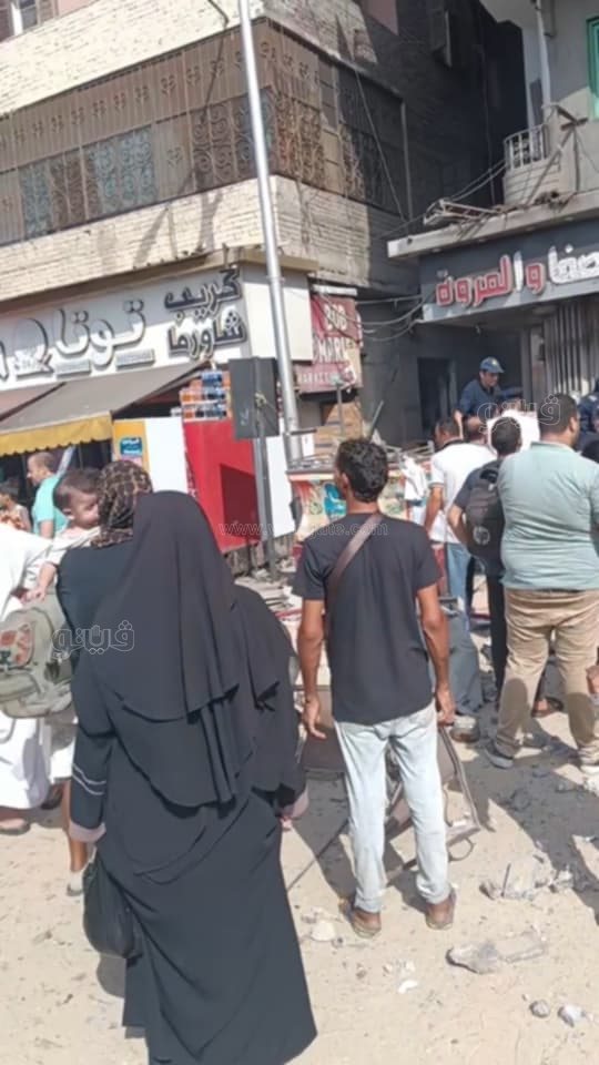 انفجار أسطوانة غاز داخل أحد المطاعم الشهيرة بالزقازيق يهز المنطقة ويصيب عاملين،فيتو