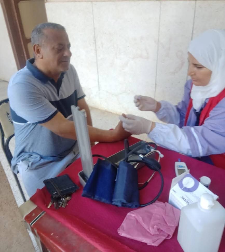 جانب من الخدمات الطبية، فيتو