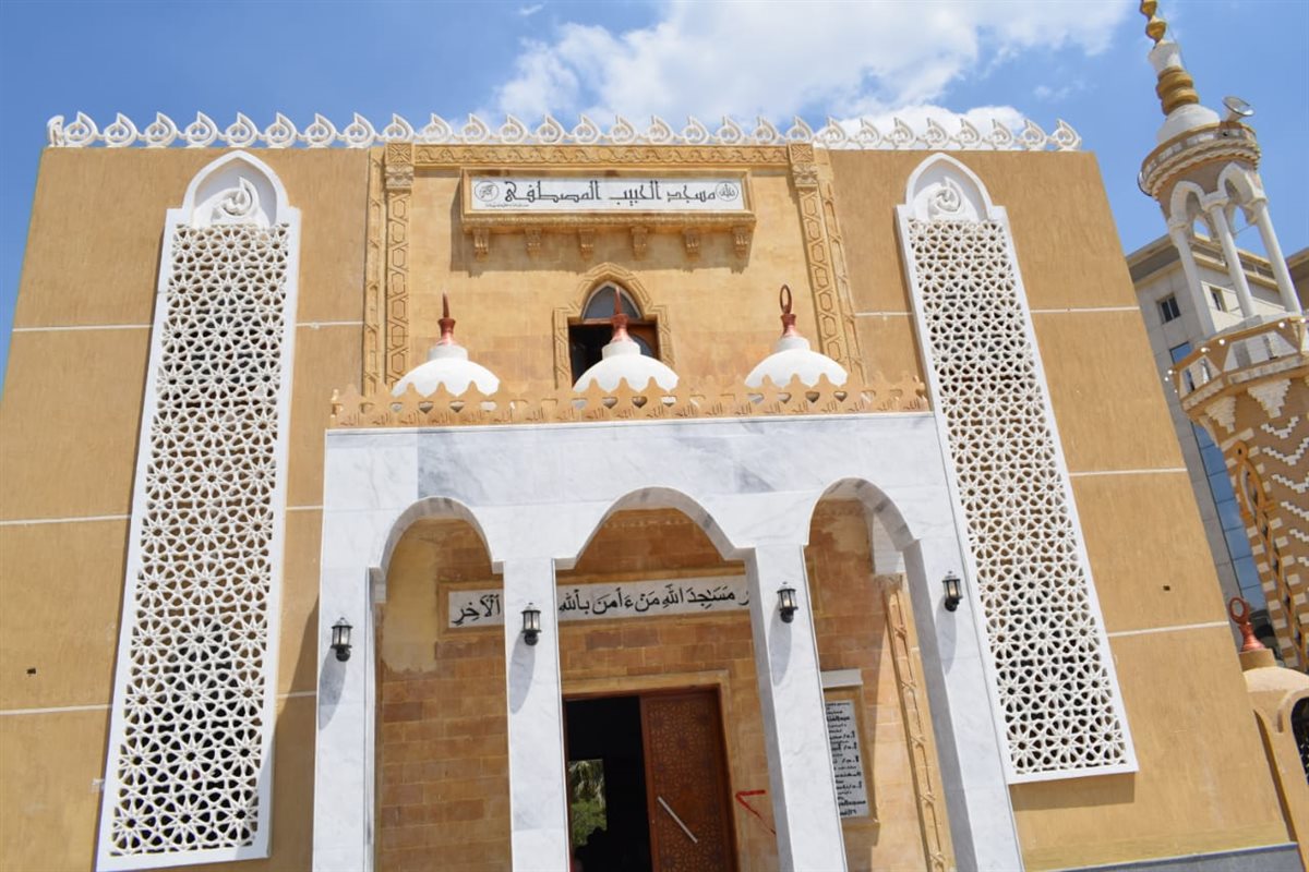 افتتاح مسجد الحبيب المصطفي بجامعة بنها،فيتو&nbsp;