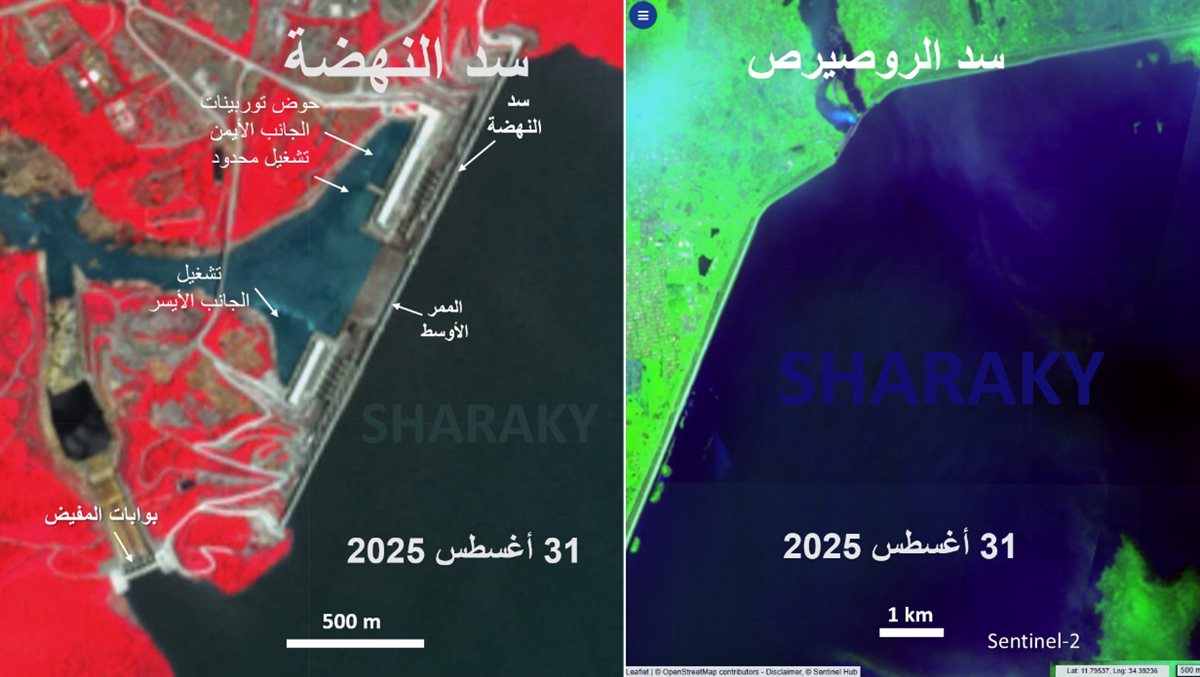 مياه النيل تتدفق إلى مصر، فيتو