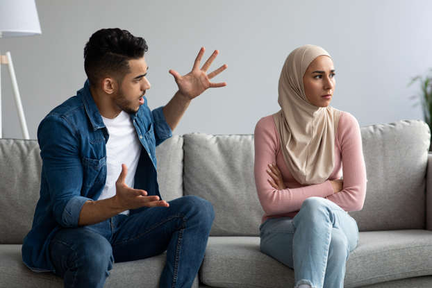الخلافات الزوجية قبل الدراسة