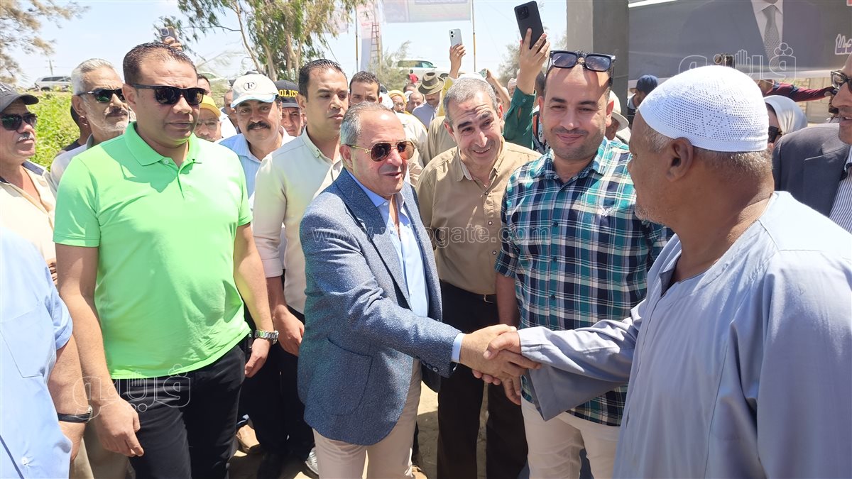 محافظ بورسعيد يشهد موسم حصاد الأرز، فيتو