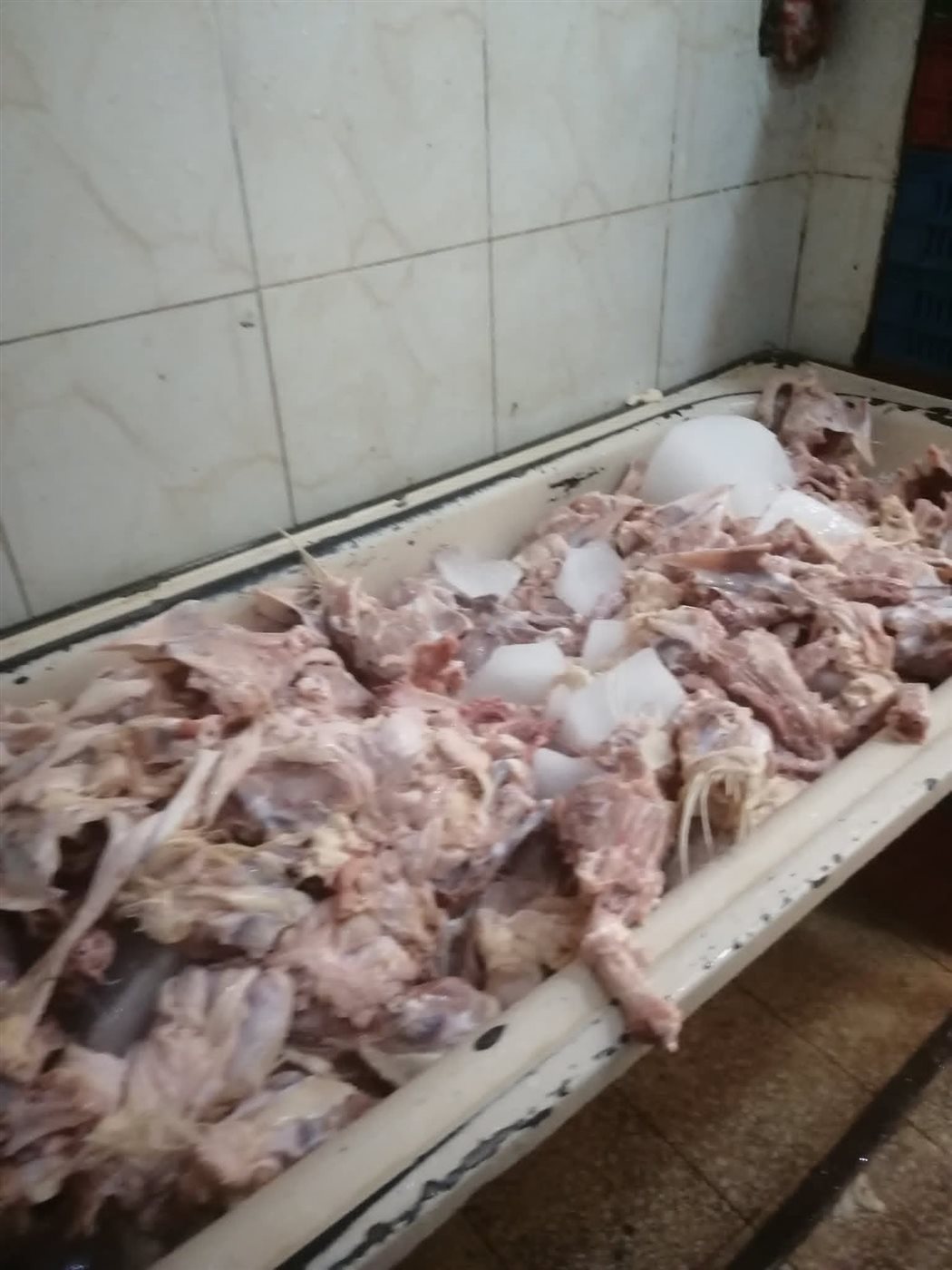 ضبط دواجن مجهولة المصدر بشبرا الخيمة،فيتو