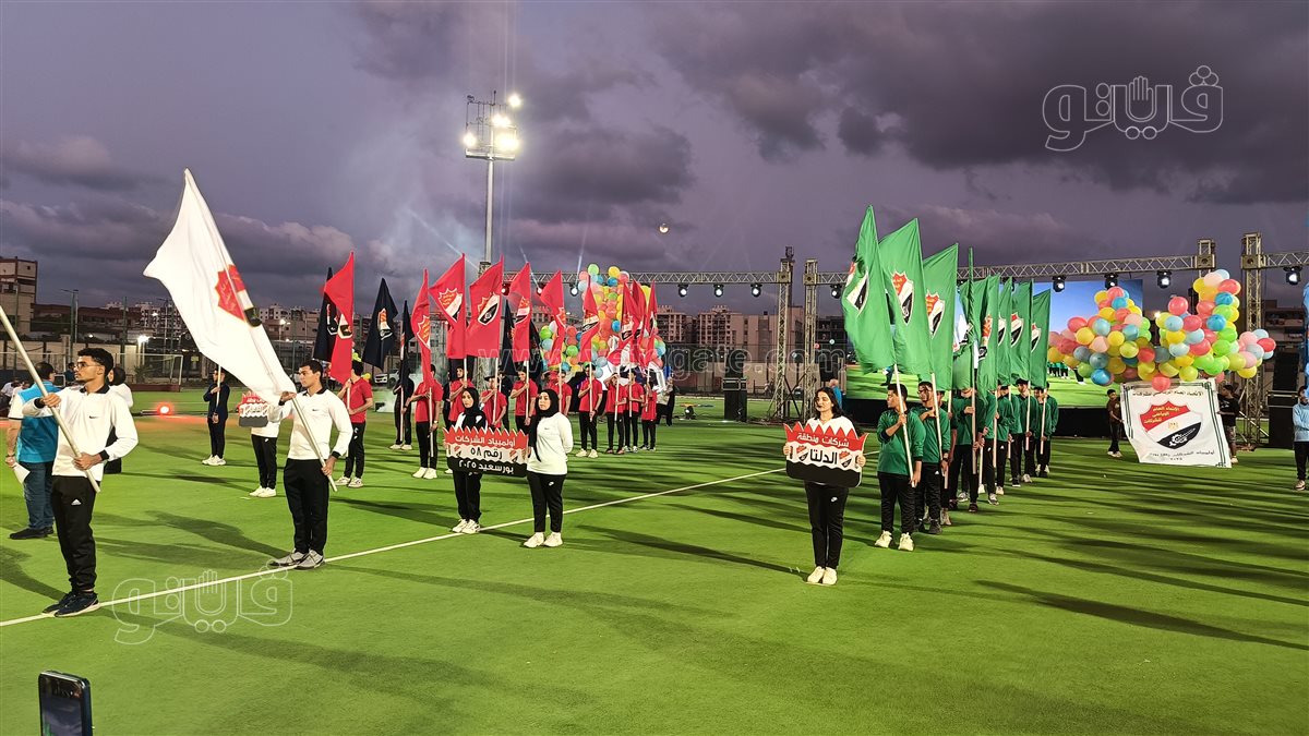 افتتاح أولمبياد الاتحاد المصري للشركات ببورسعيد، فيتو&nbsp;