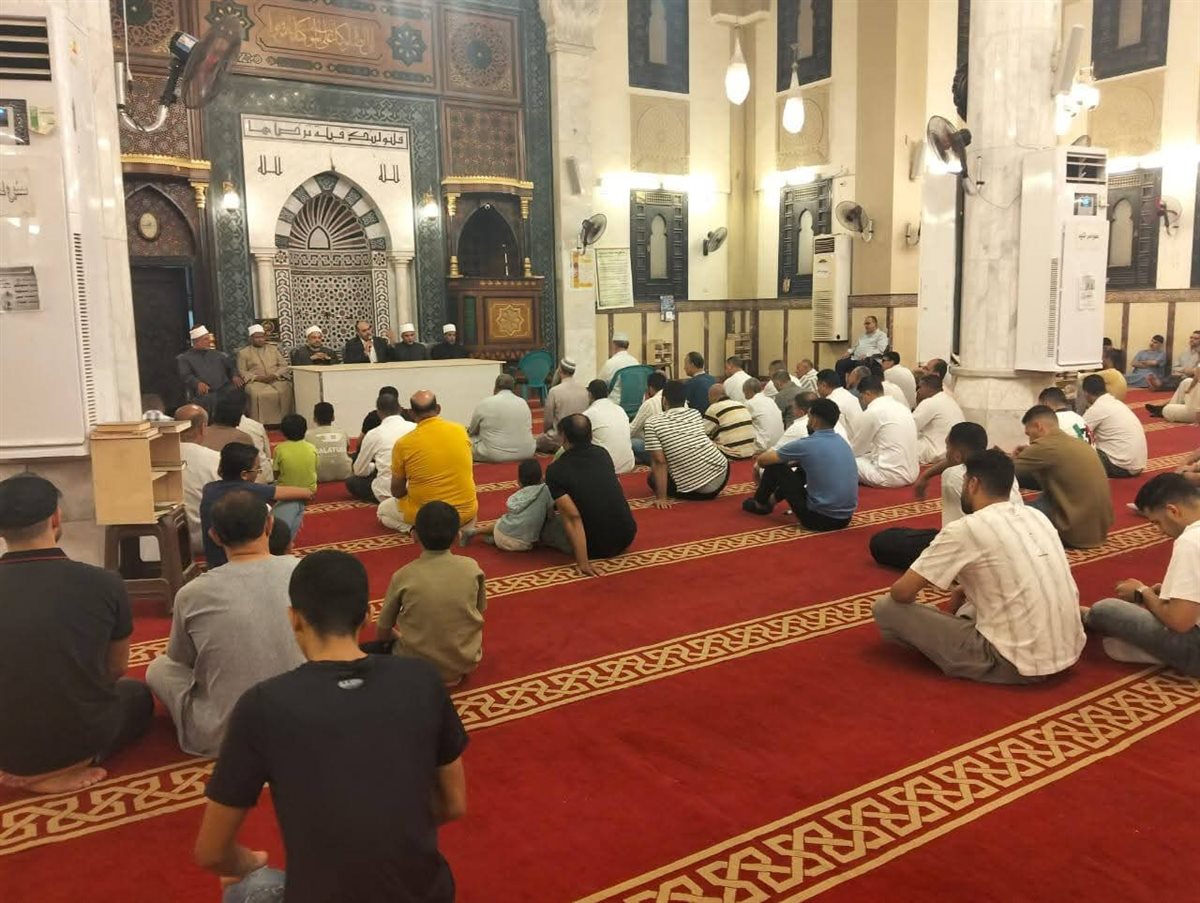 جانب من فعاليات ختام الأسبوع الثقافي الإسلامي في القنطرة غرب، فيتو