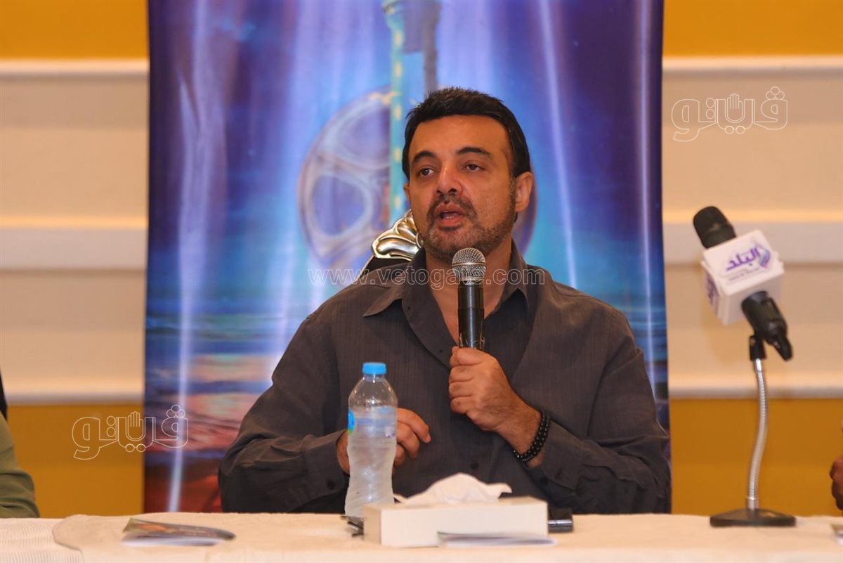 عمرو محمود ياسين خلال المهرجان، فيتو